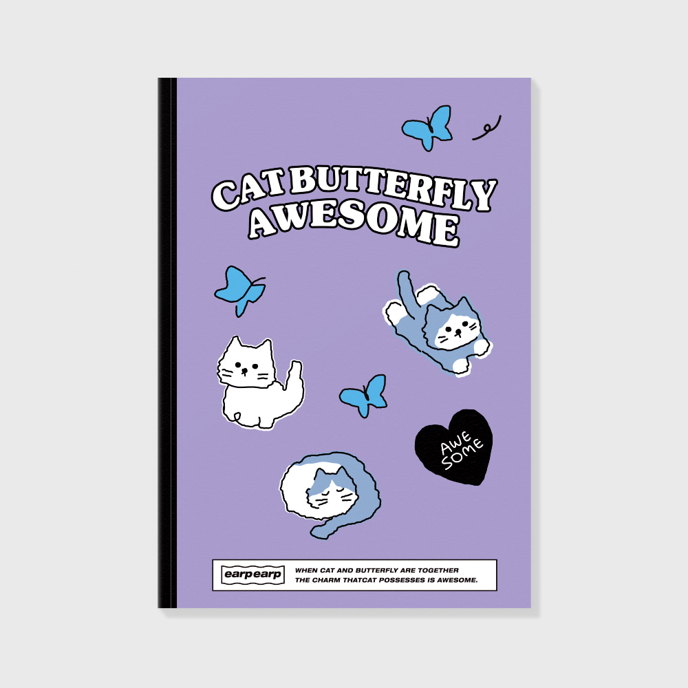 AWESOME CAT-PURPLE(노트)