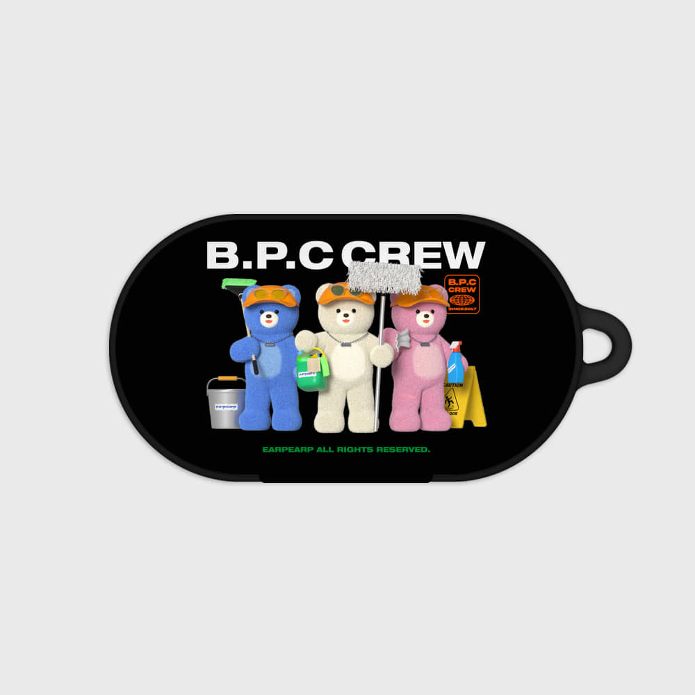 CLEANER BPC CREW-BLACK(버즈플러스-하드)