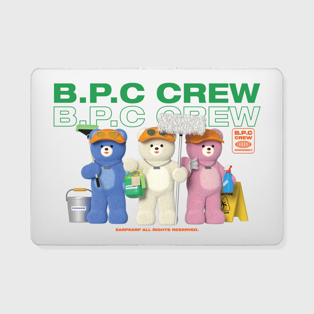 CLEANER BPC CREW(맥북-클리어하드)