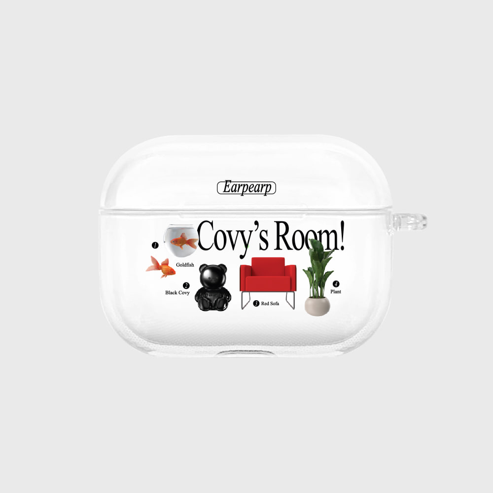 COVY ROOM OBJECT(에어팟프로-클리어하드)