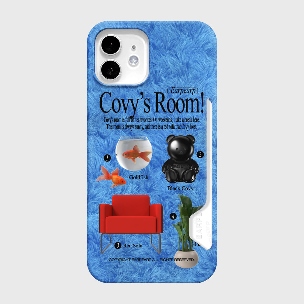 COVY ROOM OBJECT-BLUE(카드수납)