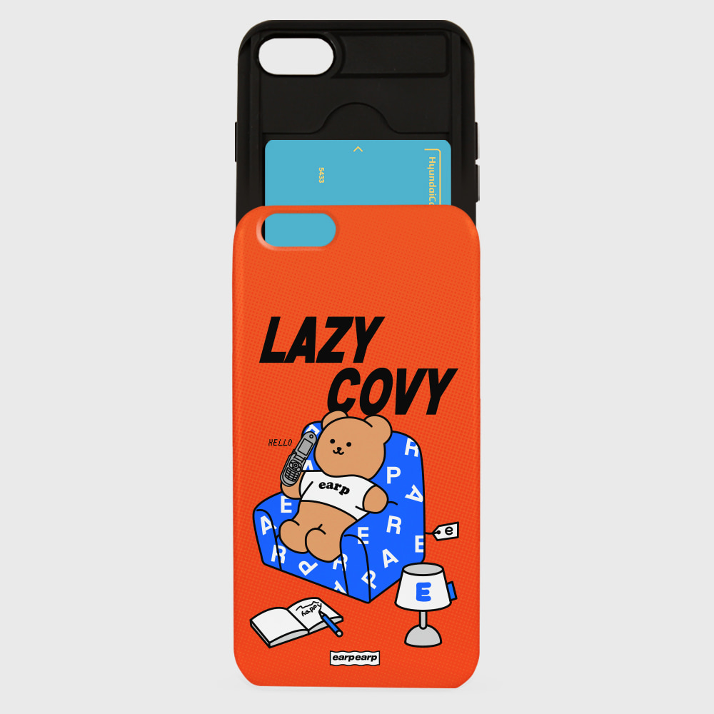 LAZY COVY-ORANGE(슬라이드)