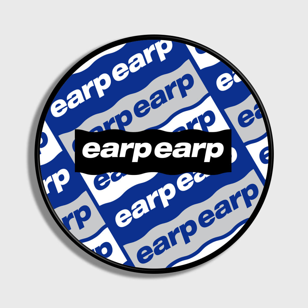 EARPEARP DIAGONAL LOGO-BLUE(스마트톡)
