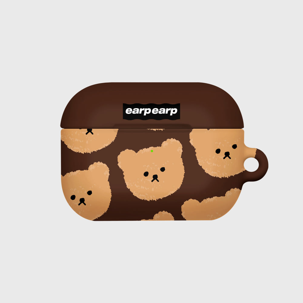 DOT BIG BEAR-BROWN(에어팟프로-하드)