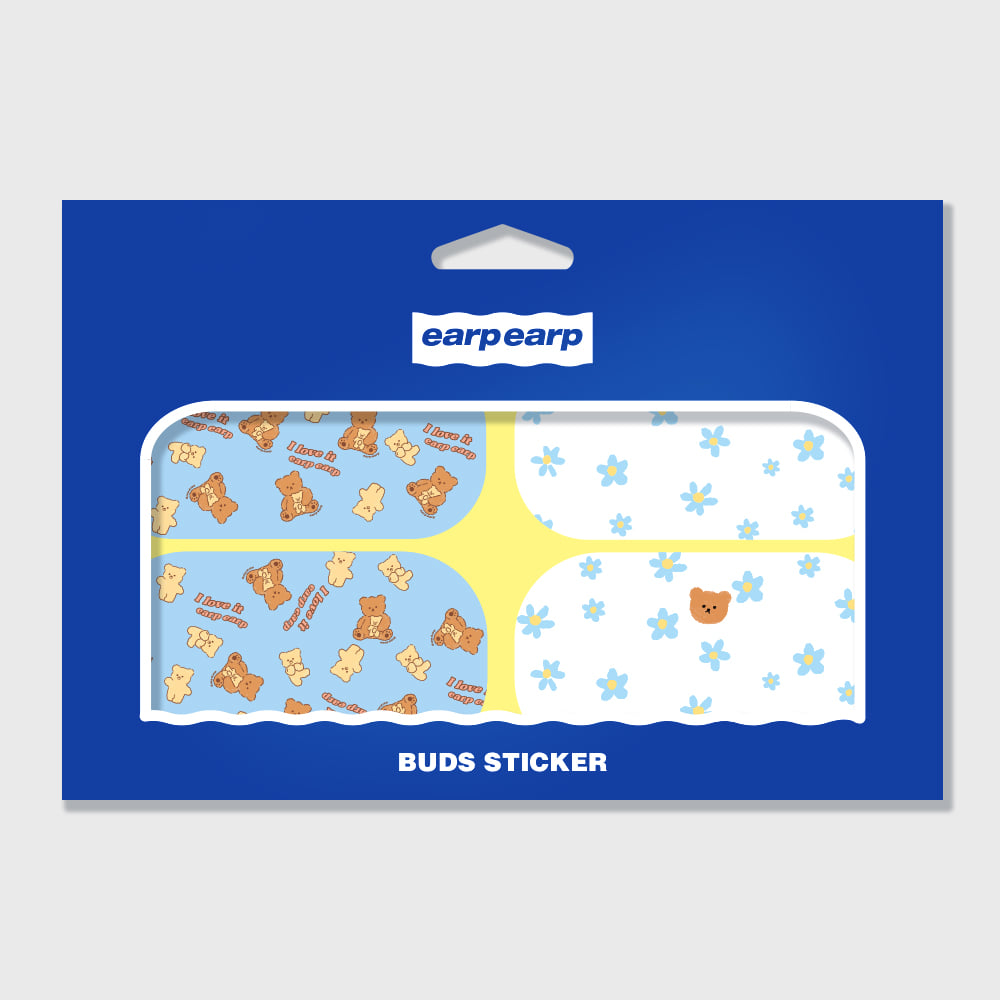 EARPEARP GALAXY BUDS STICKER PACK-LEMON(버즈 스티커)