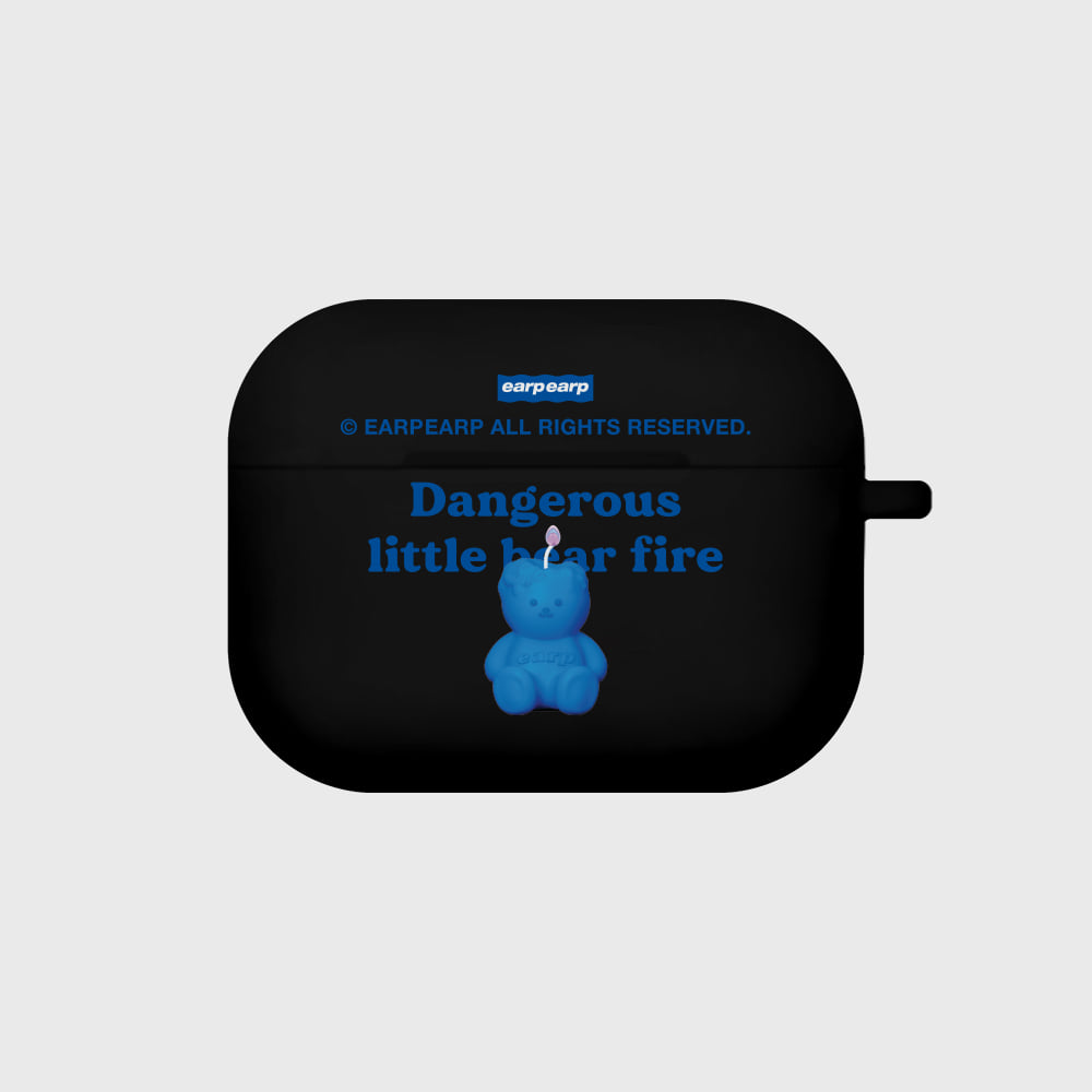 LITTLE FIRE COVY-BLACK(에어팟프로-컬러젤리)