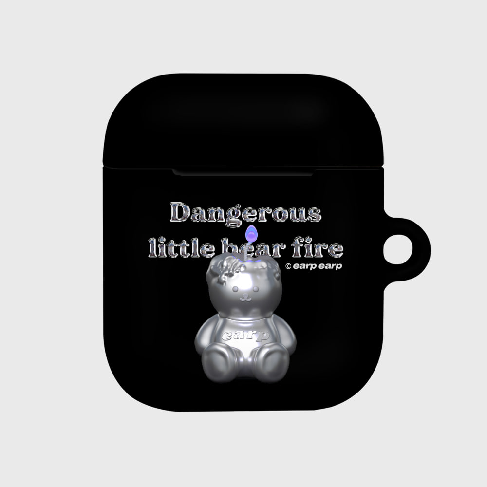 LITTLE FIRE STEEL COVY-BLACK(에어팟-하드)