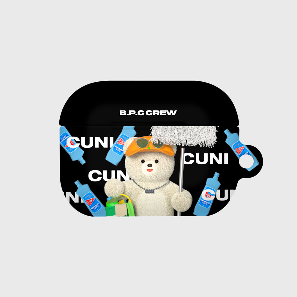 CLEANER CUNI-BLACK(에어팟프로-하드)