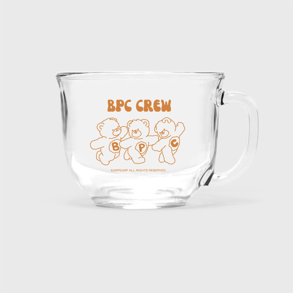 CUDDLY BPC CREW-BROWN(시리얼컵)