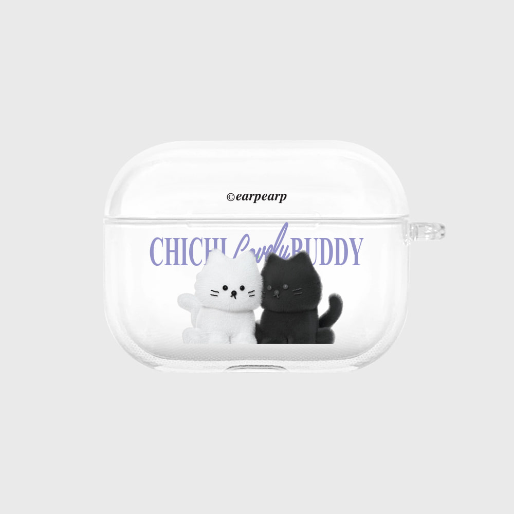 CHICHI BUDDY(에어팟프로-클리어하드)
