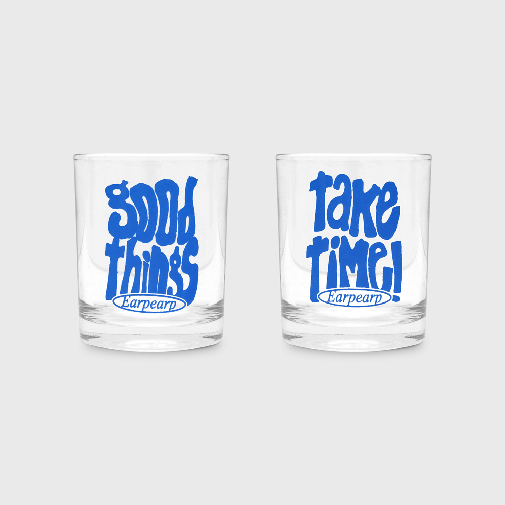 GOOD THINGS TAKE TIME-BLUE(소주잔)