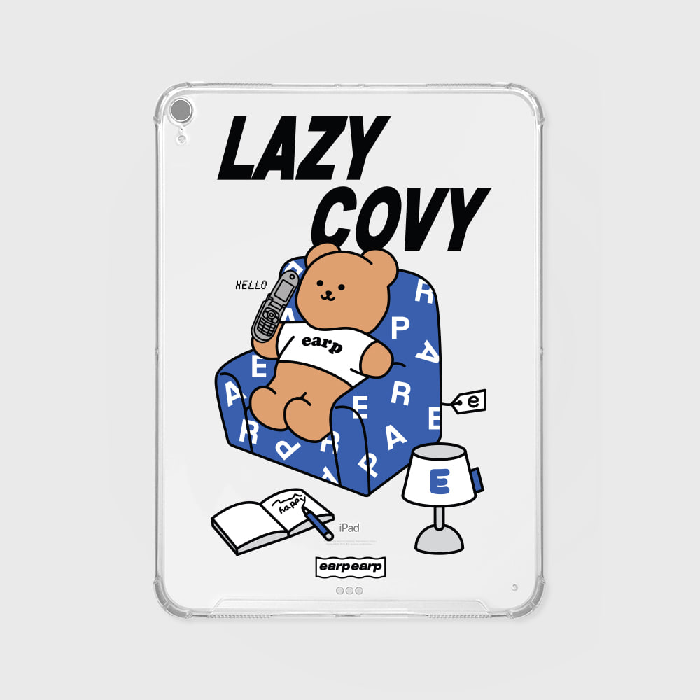 LAZY COVY(아이패드-클리어하드)