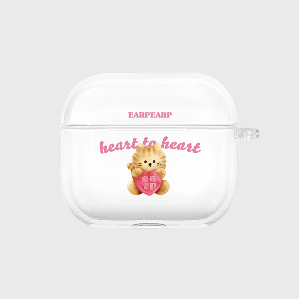HEART CHEESE CHICHI(에어팟3-클리어하드)